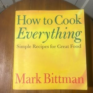 How to Cook EVERYTHING cookbook